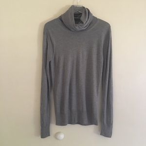All Saints Spitalfields Grey Turtle Neck Sweater S